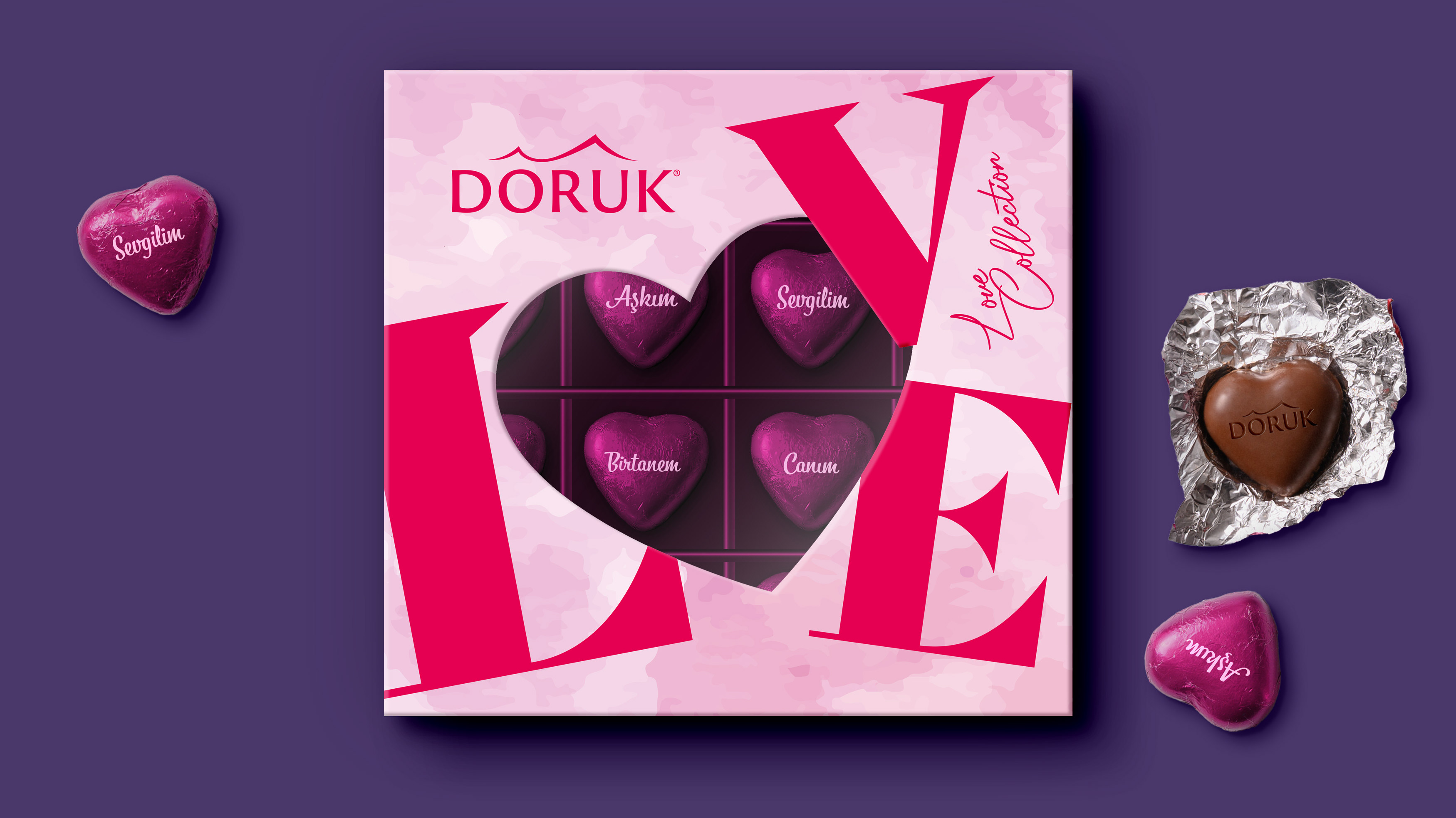 LOVE COLLECTION HEDİYELİK ÇİKOLATA